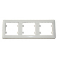 Рамка 3-кратна Lumina-2, біла (WL5230)