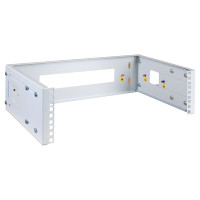 Кронштейн телекоммуникационный настенный 3U, регулируемая глубина 300-450 мм