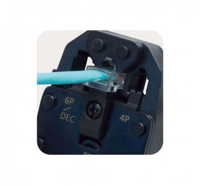 Інструмент обжимний Hanlong HT-2008A для конекторів RJ45&RJ12&RJ11 (проф.)