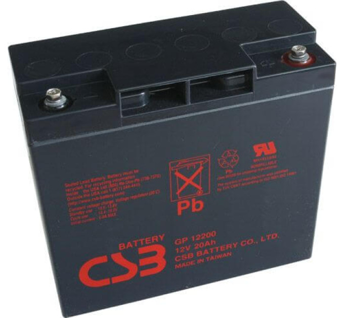 Акамулятор CSB GP 12V, 20Ah (GP12200)