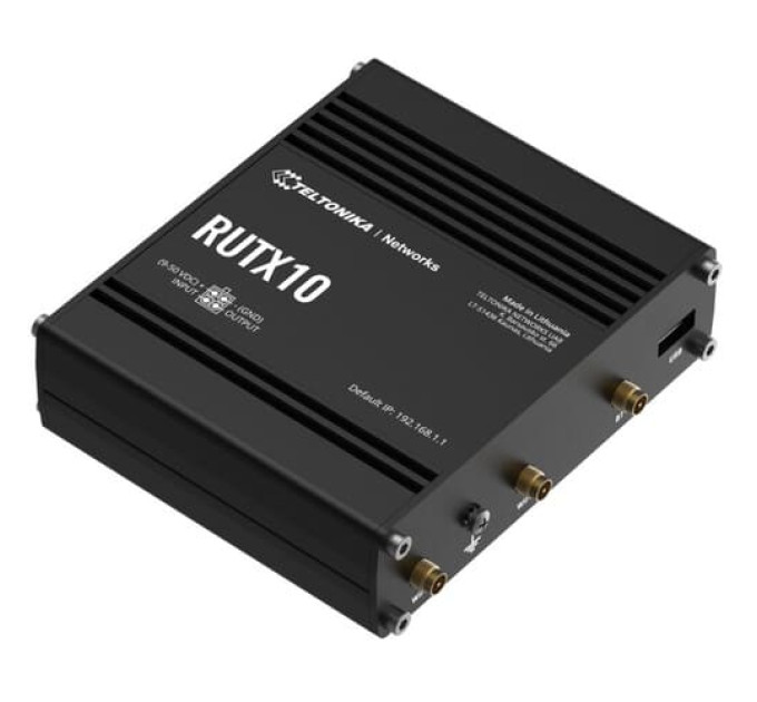 RUTX10 Промисловий маршрутизатор Wi-Fi, BT Teltonika