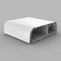 Кабель-канал (короб) KOPOS KOLIN PK 210х70, парапетный ПВХ, белый